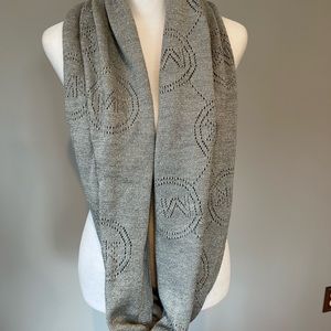 Michael Kors grey Infinity scarf.